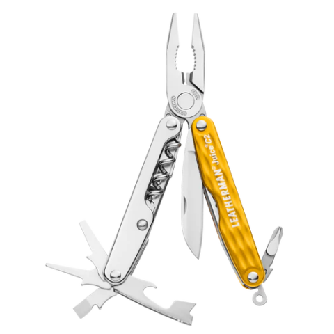 Leatherman JUICE C2 折叠多用途工具帶開瓶器 (黃色)
